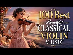 100 Best Beautiful Classical Violin Music – Timeless Romantic Instrumental Collection for Relaxing