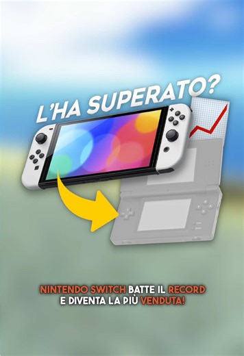 👑 NINTENDO SWITCH BATTE IL RECORD e DIVENTA la console NINTENDO più VENDUTA! #nintendo #nintendoswitch L’amatissima Nintendo Switch ha raggiunto un traguardo storico, diventando la console Nintendo più diffusa in assoluto, addirittura di più del Nintendo DS! 🏆