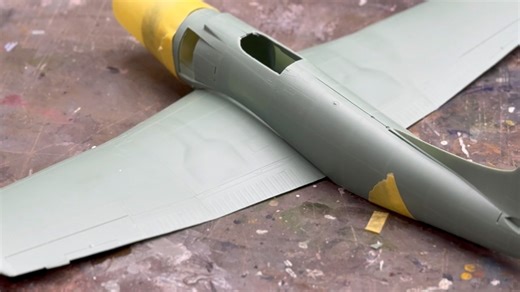 1/48 Halberd models test fit and surface detail of their new Martin AM-1 Mauler | Scott Bricker