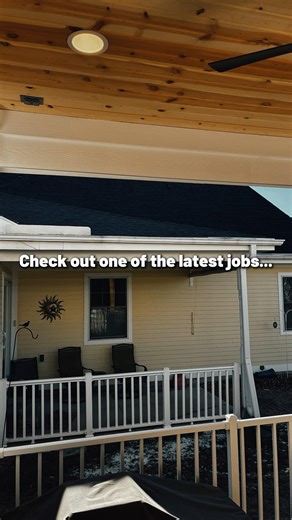 Deck Bros Outdoor Living Upgrade | 21x11 Roof, Coffered Ceiling, Heater Ready Build