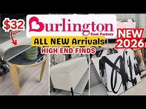 NEW BURLINGTON HOME DECOR AND FURNITURE FINDS | SHOP WITH ME | FULL TOUR