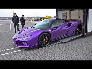 Novitec Ferrari F8 N-Largo Spider (818HP) - Unloading, Cold Engine Start Up, Driving!