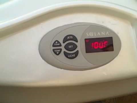 813A / 815B Solana Spa Instructions