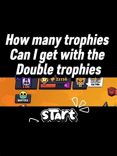 How many trophies can a average person get from double trophies