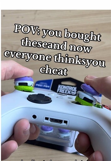 it definitely helps recommend it 100% #kontrolfreek#aim#ps5 #xbox #fyp