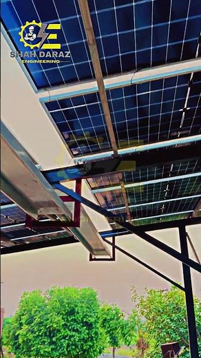 Solar Structure Installation #solarstructure #solarfabrication