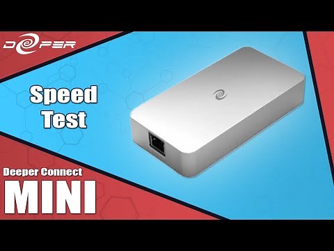 Deeper Connect Mini - Speed Test (Detailed Update)