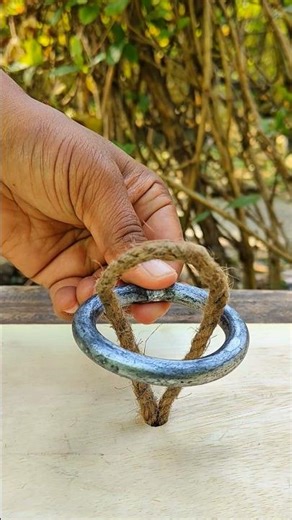 Genius Idea of Knots🪢 #shorts #skills #tricks #knowledge