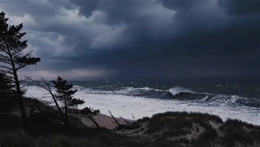 Exploring Dark Beach Aesthetics with Iris