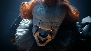 Surprise. 🎈 Learn more about Pennywise’s reveal in #ITWelcomeToDerry Episode 5 and watch a new episode this Sunday at 9pm on HBO Max. | IT Movie