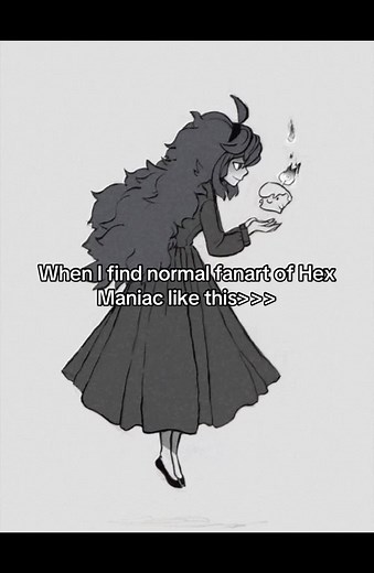 Normal Fanart of Hex Maniac from Pokémon