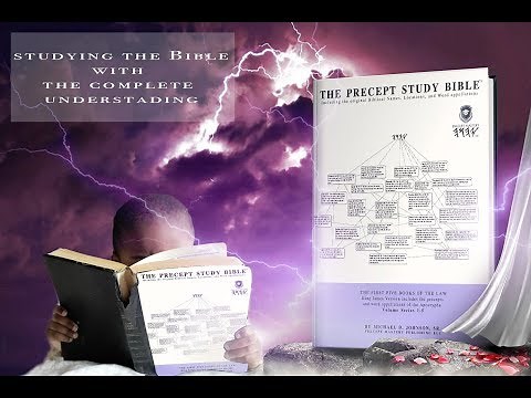 The Precept Study Bible (Studying with Complete Understanding!)