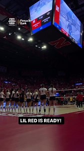 4.6K views · 110 reactions | Let’s play Big Red Volleyball! Powered by  Pinnacle Bank #nebraskaVB #huskersvb #pinnaclebank #GBR #NCAATournament #NCAAVB #NebraskaVolleyball #Huskers | Hail Varsity | Facebook