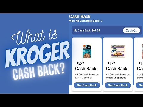 What is Kroger Cash Back? 🤷‍♀️ | Kroger Cash Back Tutorial | Rebate Apps | Load, Shop, Save