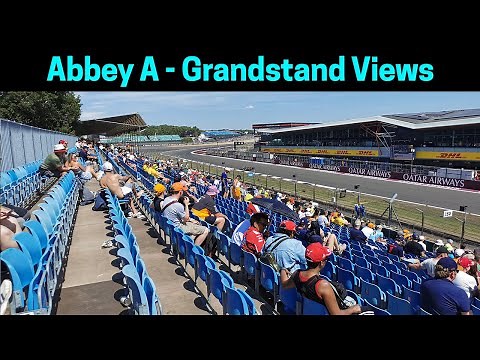 Silverstone Abbey A Grandstand View - British Grand Prix