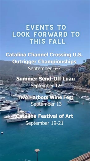 Catalina is brimming with activities. Join us for one of our upcoming special events! Lovecatalina.com/events | Catalina Island