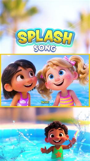 🌞💦 SPLASH SONG 💦🌞 #cartoon #short #music