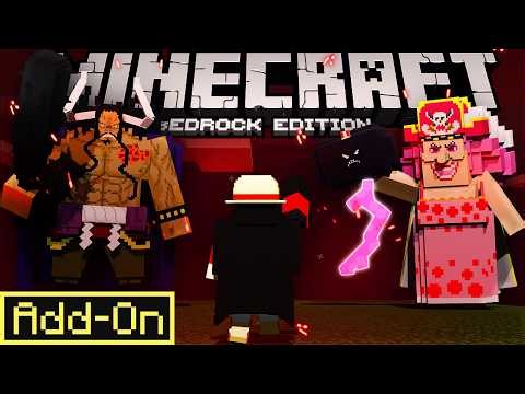 👉 The BEST One Piece ADDON/MOD for Minecraft Bedrock 1.26.1 (OP ASA)