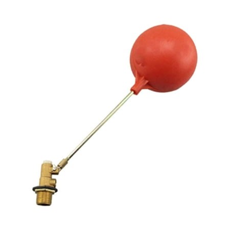 Lipstore Water Tank Float Valve Brass Float Valve for Tank Stock Tank Pool Pond 0.75 inch DN20 - Walmart.ca