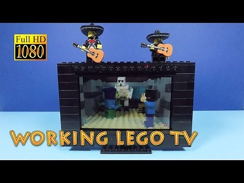 Working LEGO TV - Taking the LEGO Phone Stand to the Next Step - LEGO Life