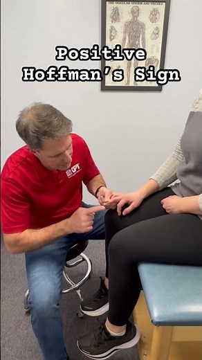 Positive Hoffman’s Sign can be a sign of an upper motor neuron lesion, a thyroid problem