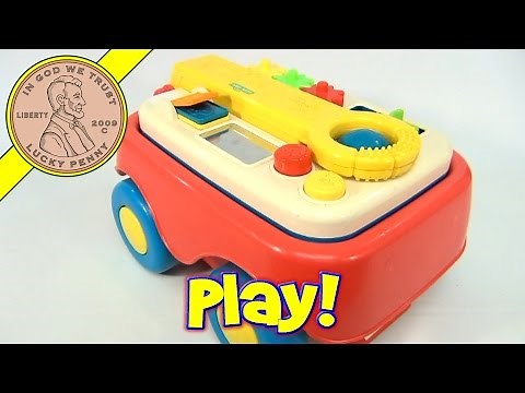 Sesame Street Grow & Go Activity Wagon, 1996 Tyco Toys