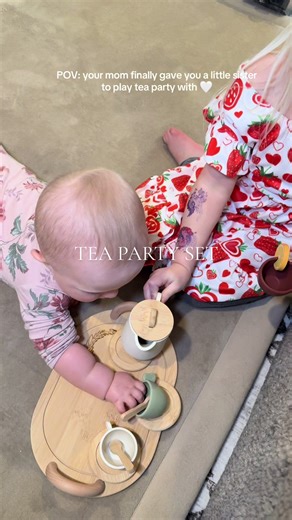 Tea Party Set: Perfect Toy for Little Sisters!