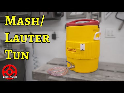 How to Make a Mash/Lauter Tun from a 10-Gallon Cooler | Home Brewing