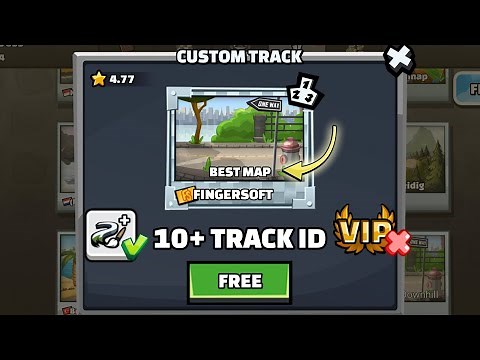 HCR2 TRACK ID 📌 10 BEST & 3 FUN MAP | Hill Climb Racing 2