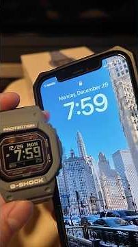 This is how you can pair CASIO G-SHOCK with your phone! ‪@CasioGshockOfficial‬