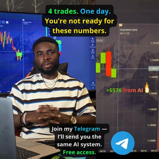 I’ve been using a simple AI setup that handles the difficult part for me. I started small, followed the process, and the results have been consistent ever since. If you want to understand how the system works, I share the full breakdown, real examples, and my daily routine inside my Telegram channel. Access is open and completely free right now — you can check everything at your own pace. | Uche Expert