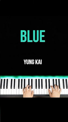 Blue - Yung Kai EASY piano tutorial #yungkai #blueyungkai #blue #easypiano #cdrama