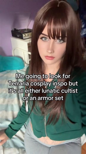 WHERE THE OTHER TERRARIA BADDIES AT?! I guess I’ll have to be the first Dryad cosplayer ever (THIS ISNT HATING THE OTHERS BTW THEY ARE ALL COOL THERE ARENT A TON OF WOMEN THATS ALL) #terrariamemes #terraria #gamingontiktok #blowthisup #xyzbca