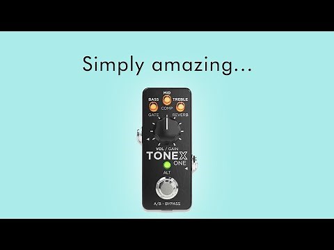 The ToneX One sounds AMAZING!
