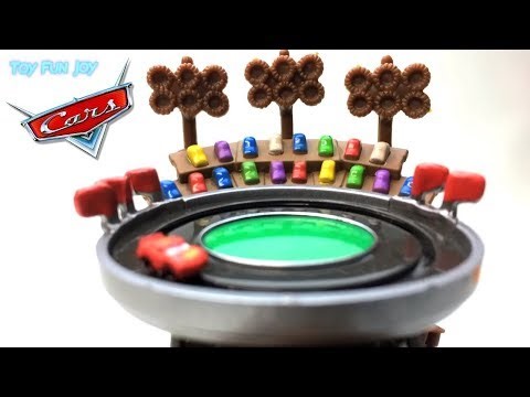 Cars 3 McQueen Race on Mater's Head Stop Motion
