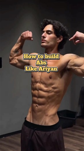 Ariyan Akaltun’s abs workout routine #ariakaltun #ariyanakaltun