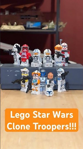 Lego Star Wars Clone Troopers!!!