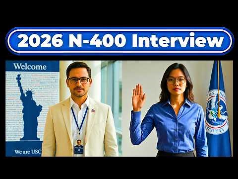 Based on Real Experience: 2026 US Citizenship Mock Interview, N-400 Questions/Answers, ciudadania