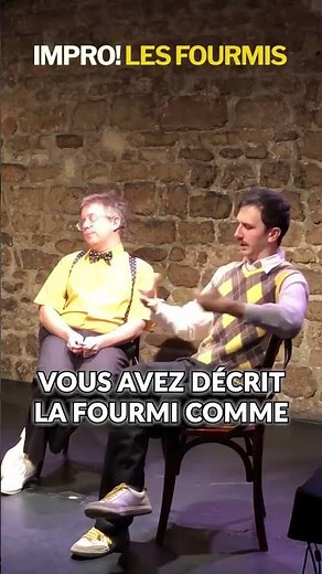 🐜 Les Fourmis 🎁 Commente "IMPRO" pour accéder aux spectacles COMPLETS ! #impro #improv