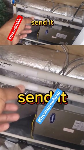 If it's NOT broken, Dont FIX IT‼️🚫 #plumber #hvac#drewdriskle #drewscrewhvac #troubleshooting#shorts
