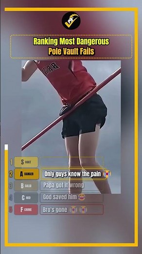 Ranking Most Dangerous Pole Vault Fails