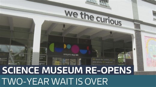 Bristol science museum We The Curious re-opens - Latest From ITV News