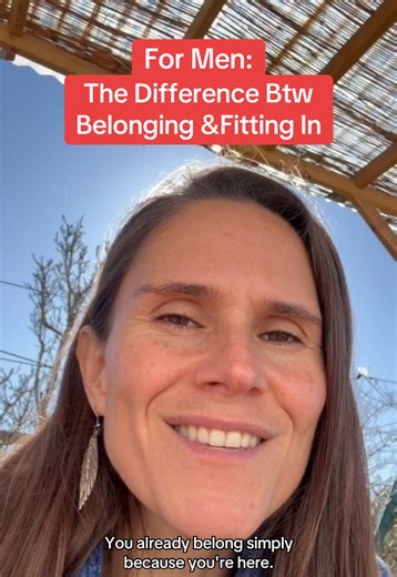 Fitting in asks you to edit yourself to be chosen. Belonging asks you to come home to who you already are. Most men were never taught this difference, so they settle for tolerance instead of connection, keeping the peace instead of feeling respected. Belonging isn’t something you earn in relationships. It’s something you stop abandoning yourself to feel. From the conversations in my community, relationships are one of the biggest challenges men are facing right now. I’ll be hosting a Relationshi