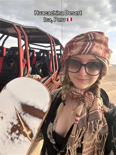 Add this to the list of places on Earth that don’t feel real @peruhop #huacachina #peru #travel #latam #desert