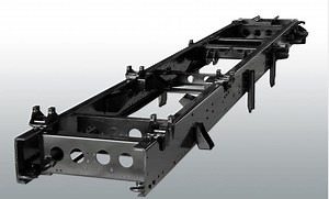 [Hot Item] Advanced Trapezoidal Frame Truck Chassis for Commercial Vehicle Assembly