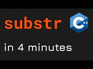 #50 What is substr in C++ programming (Hindi)