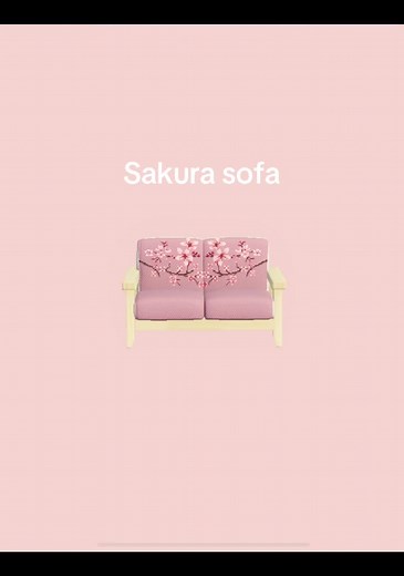 Cute Sakura Sofa Pixel Art Design Tutorial