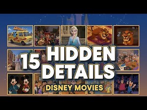15 DISNEY Movie DETAILS You Totally MISSED👀🤯