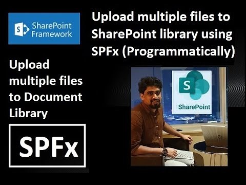 SharePoint Online: Upload Multiple files to Document Library using SharePoint Framework(SPFx )