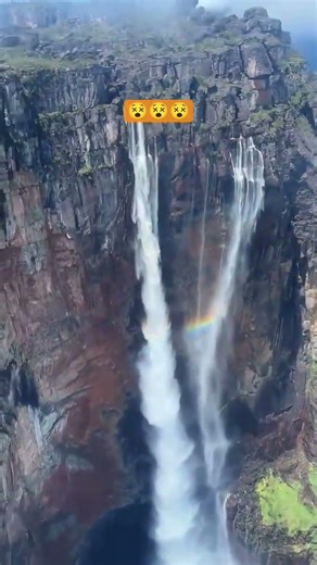 Salto Angel, Venezuela. Highest continuous waterfall in the world #insane #shorts #shorts #reels